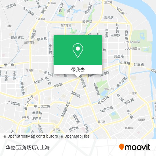 华懿(五角场店)地图