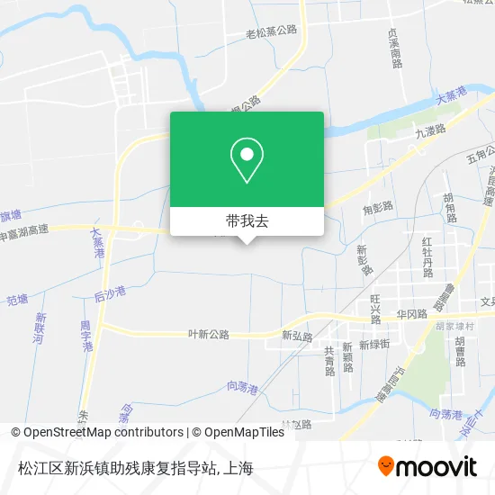 松江区新浜镇助残康复指导站地图