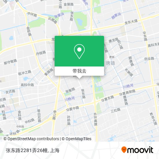 张东路2281弄26幢地图