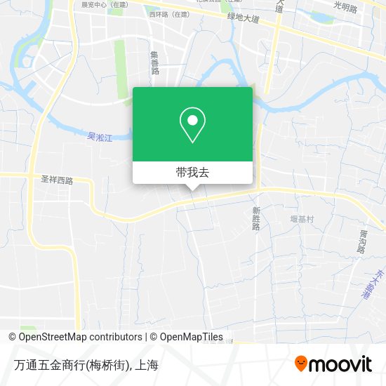 万通五金商行(梅桥街)地图