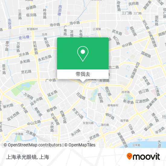 上海承光眼镜地图