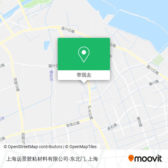 上海远景胶粘材料有限公司-东北门地图