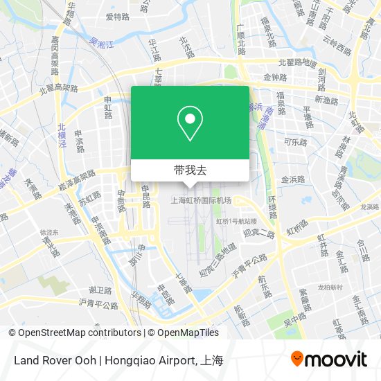 Land Rover Ooh | Hongqiao Airport地图