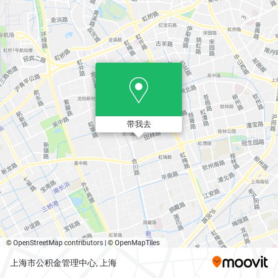 上海市公积金管理中心地图