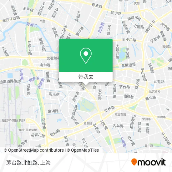 茅台路北虹路地图