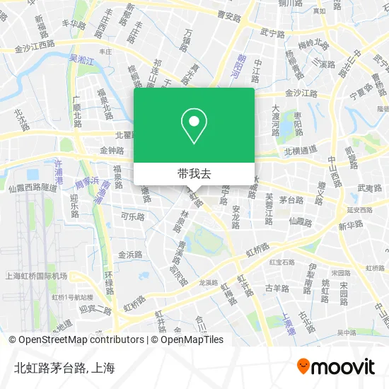 北虹路茅台路地图