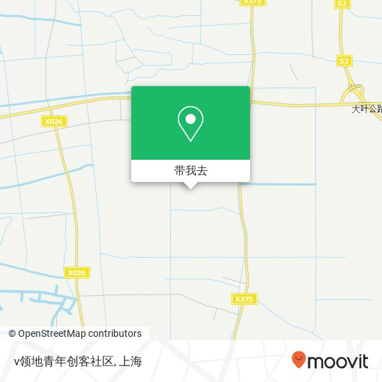 v领地青年创客社区地图