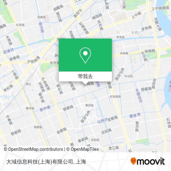 大域信息科技(上海)有限公司地图