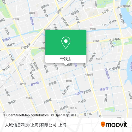 大域信息科技(上海)有限公司地图