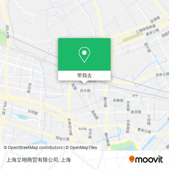 上海立翊商贸有限公司地图