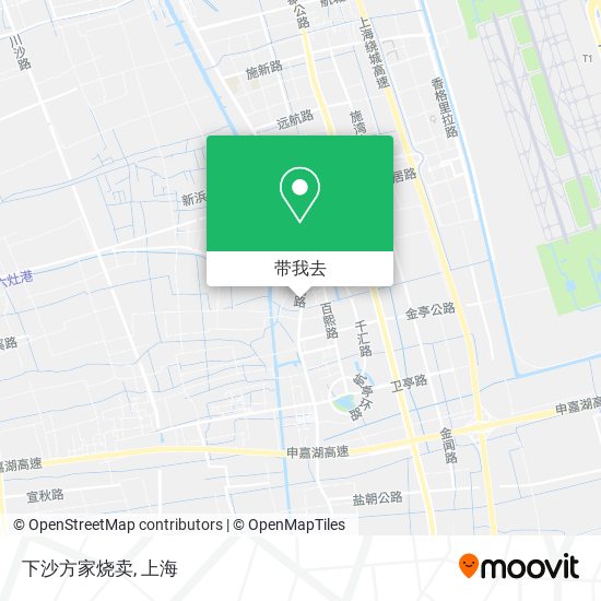 下沙方家烧卖地图