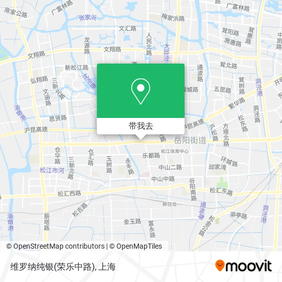 维罗纳纯银(荣乐中路)地图