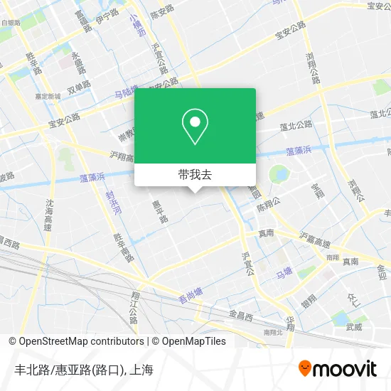 丰北路/惠亚路(路口)地图