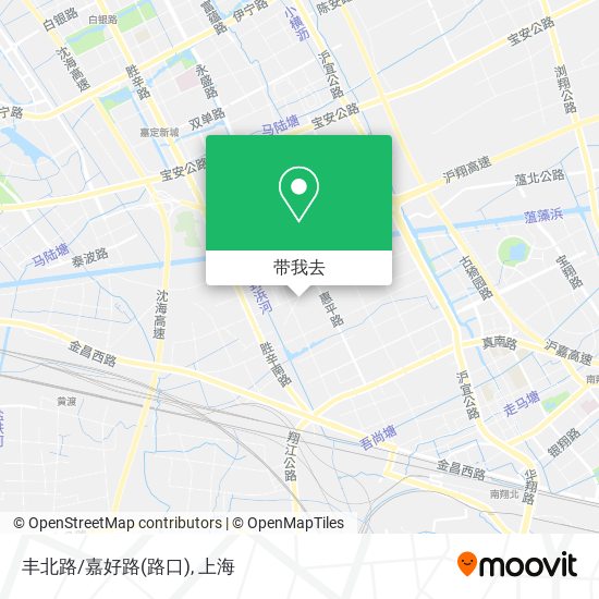 丰北路/嘉好路(路口)地图