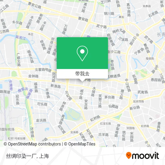 丝绸印染一厂地图