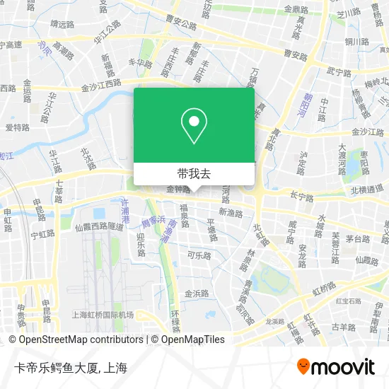 卡帝乐鳄鱼大厦地图