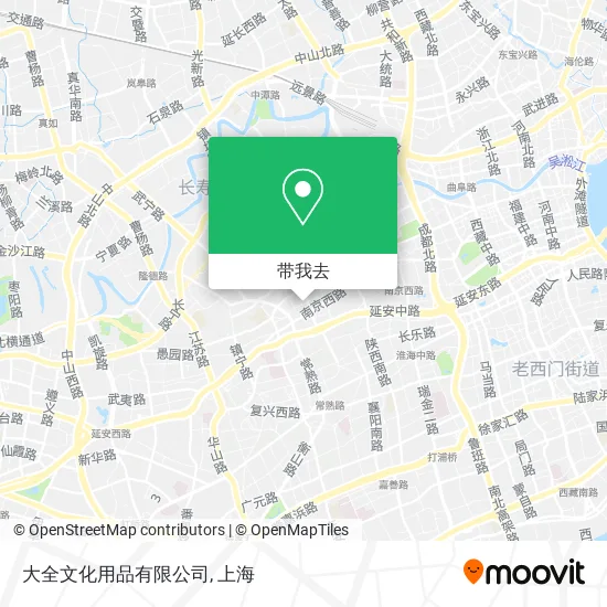 大全文化用品有限公司地图