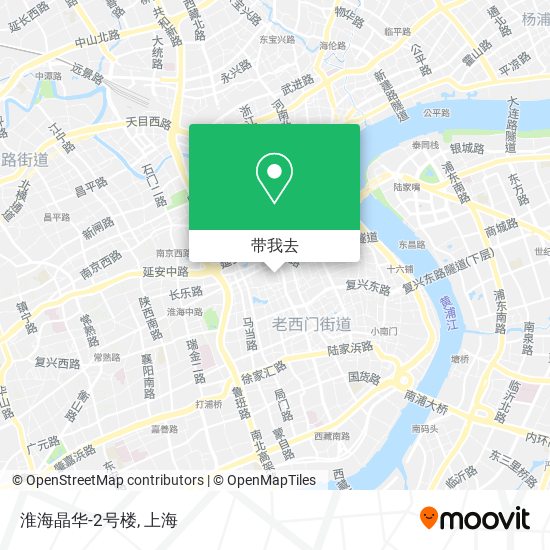 淮海晶华-2号楼地图