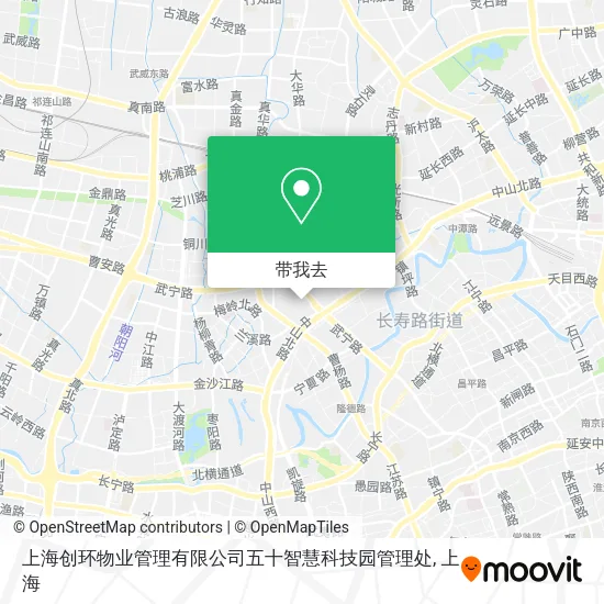 上海创环物业管理有限公司五十智慧科技园管理处地图