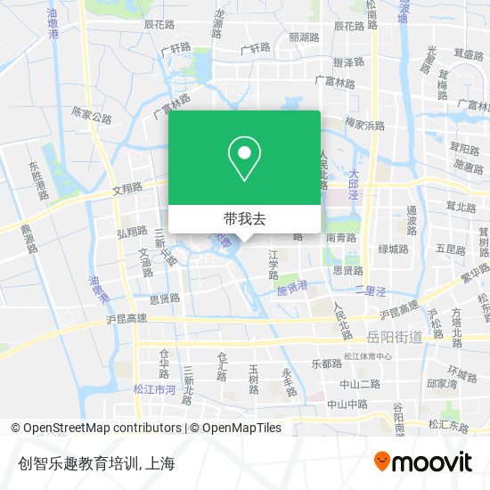 创智乐趣教育培训地图
