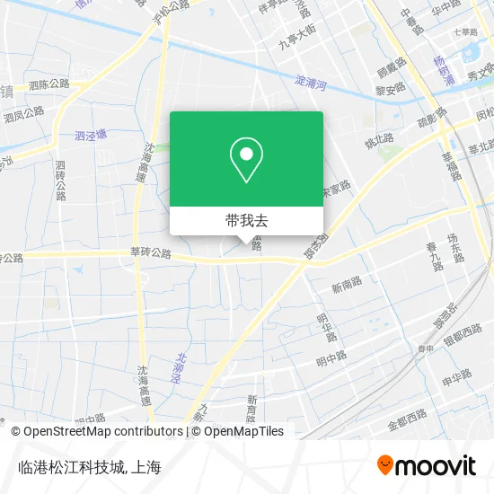 临港松江科技城地图