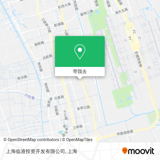 上海临港投资开发有限公司地图