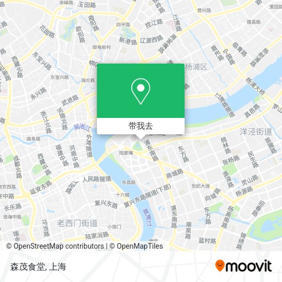 森茂食堂地图