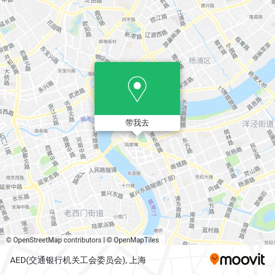 AED(交通银行机关工会委员会)地图