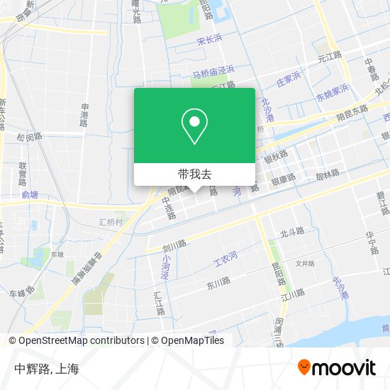 中辉路地图