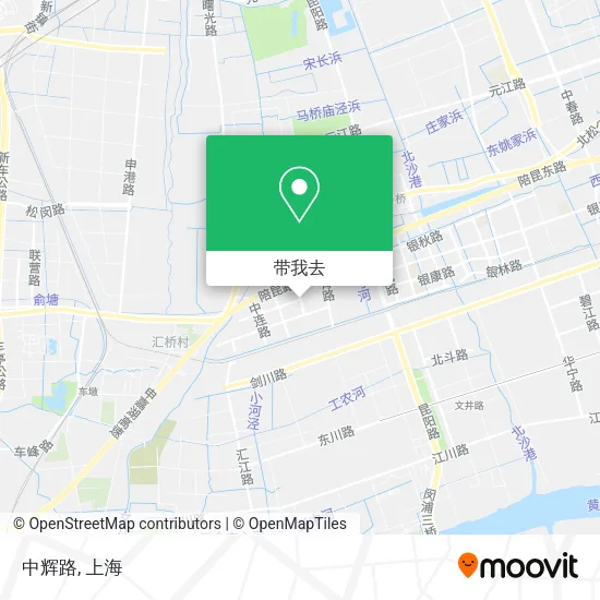 中辉路地图