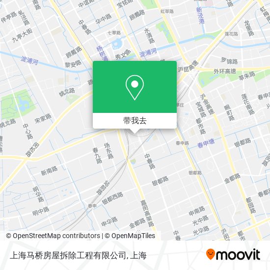 上海马桥房屋拆除工程有限公司地图