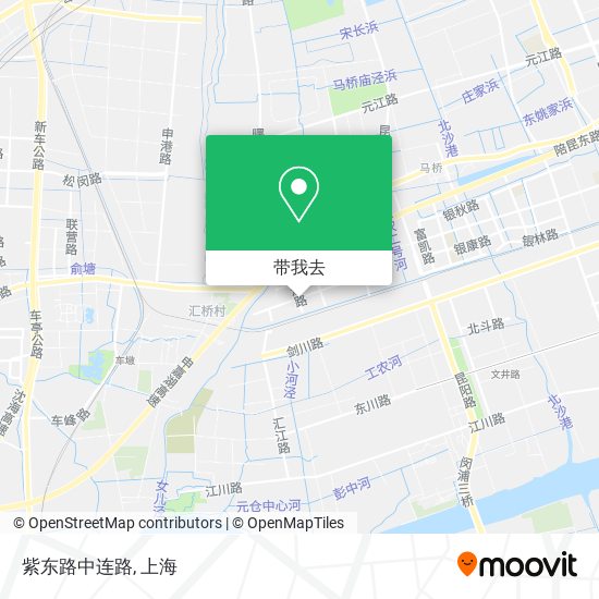 紫东路中连路地图