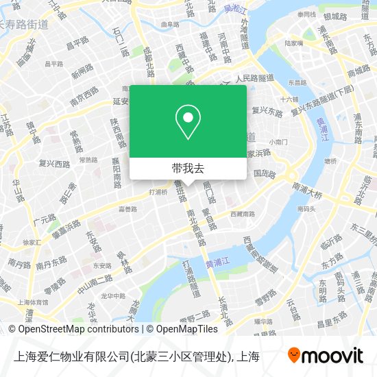 上海爱仁物业有限公司(北蒙三小区管理处)地图