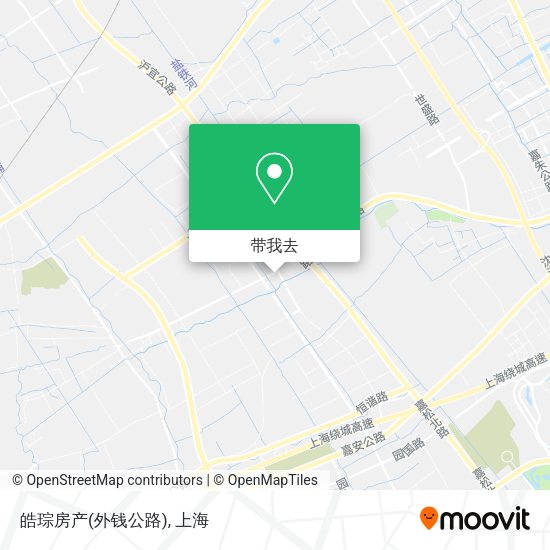 皓琮房产(外钱公路)地图