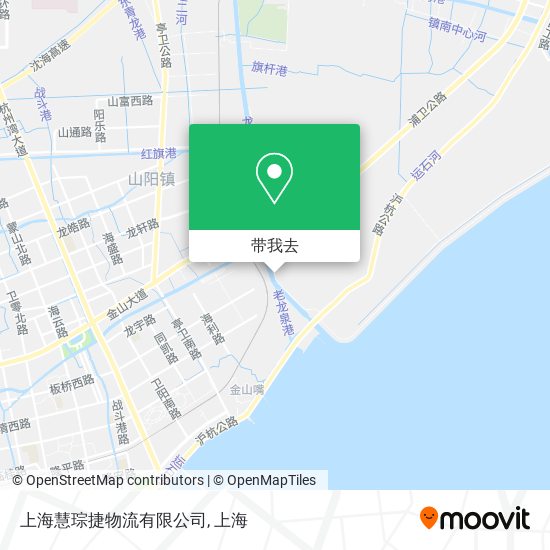 上海慧琮捷物流有限公司地图