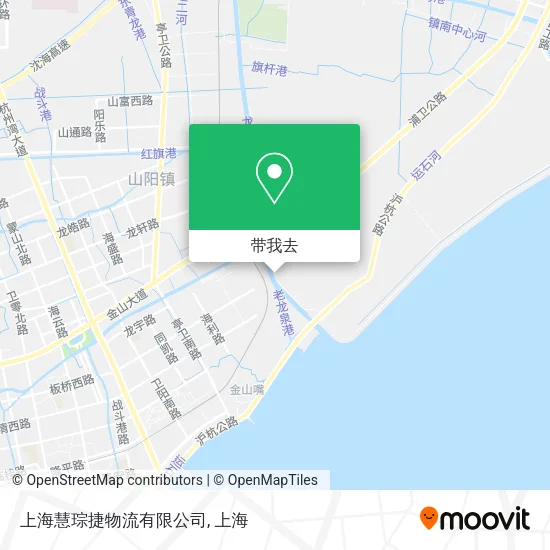 上海慧琮捷物流有限公司地图