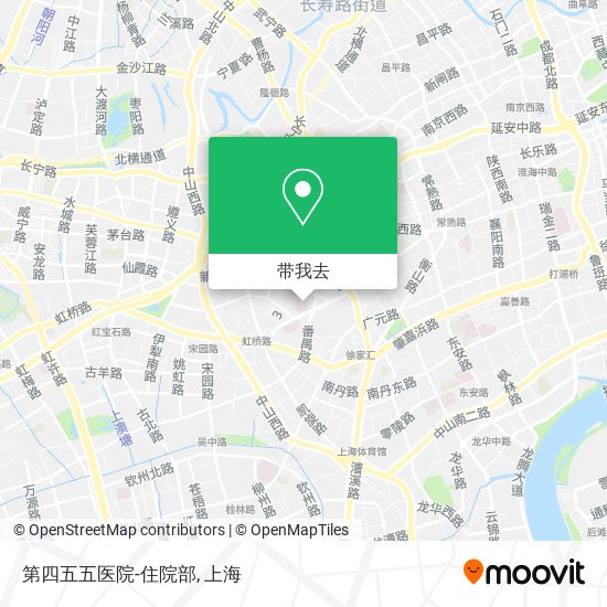 第四五五医院-住院部地图