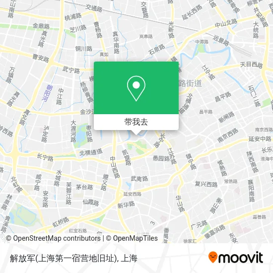解放军(上海第一宿营地旧址)地图