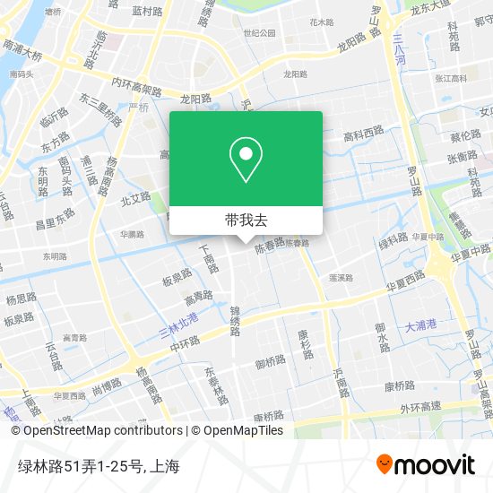 绿林路51弄1-25号地图