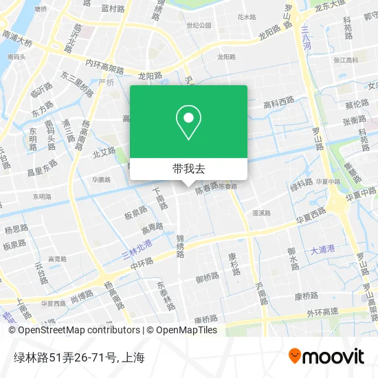 绿林路51弄26-71号地图