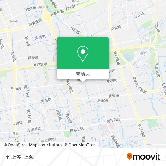 竹上签地图