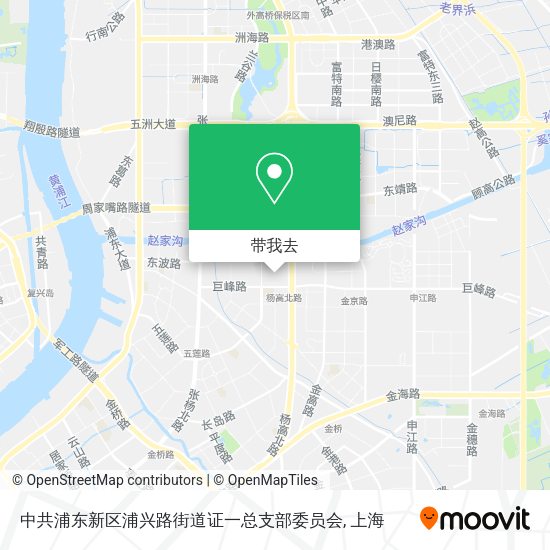 中共浦东新区浦兴路街道证一总支部委员会地图