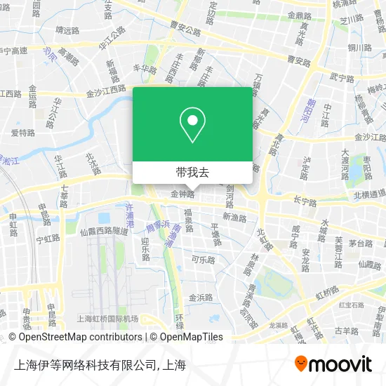 上海伊等网络科技有限公司地图