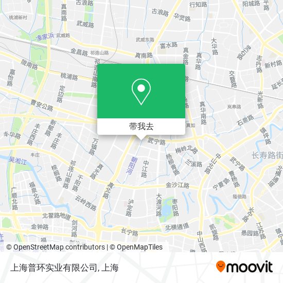 上海普环实业有限公司地图