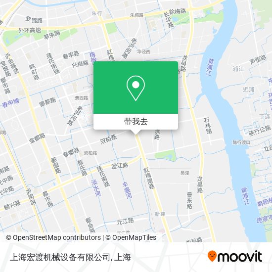 上海宏渡机械设备有限公司地图