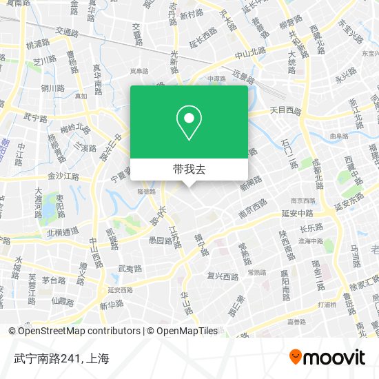 武宁南路241地图