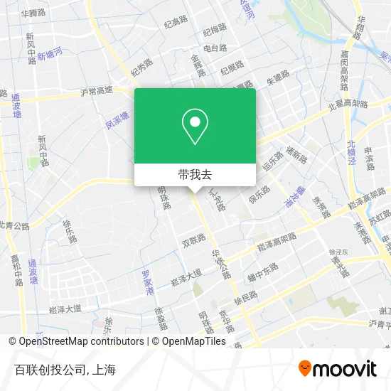 百联创投公司地图