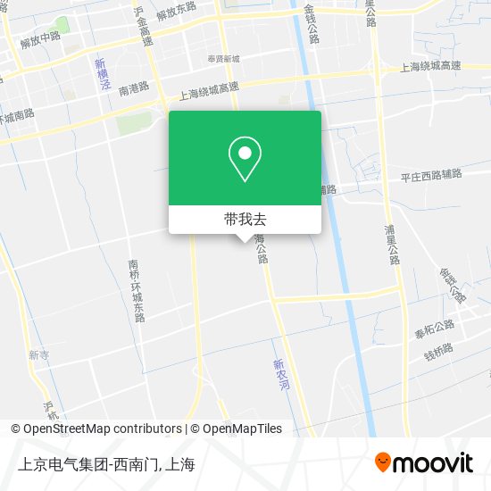 上京电气集团-西南门地图