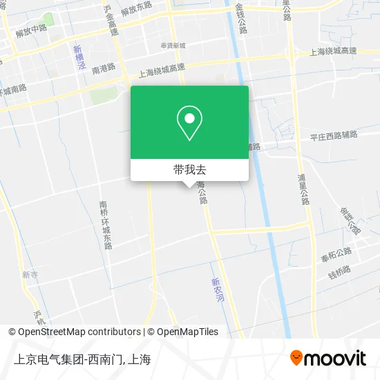 上京电气集团-西南门地图