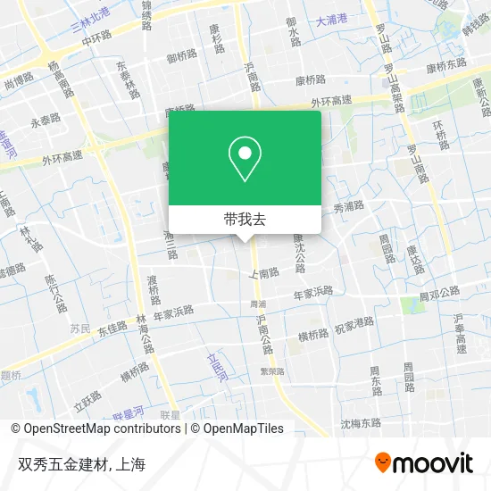 双秀五金建材地图